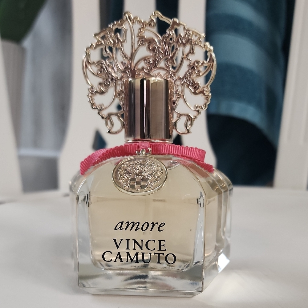 Vince Camuto Amore Perfume with Pink Ribbon